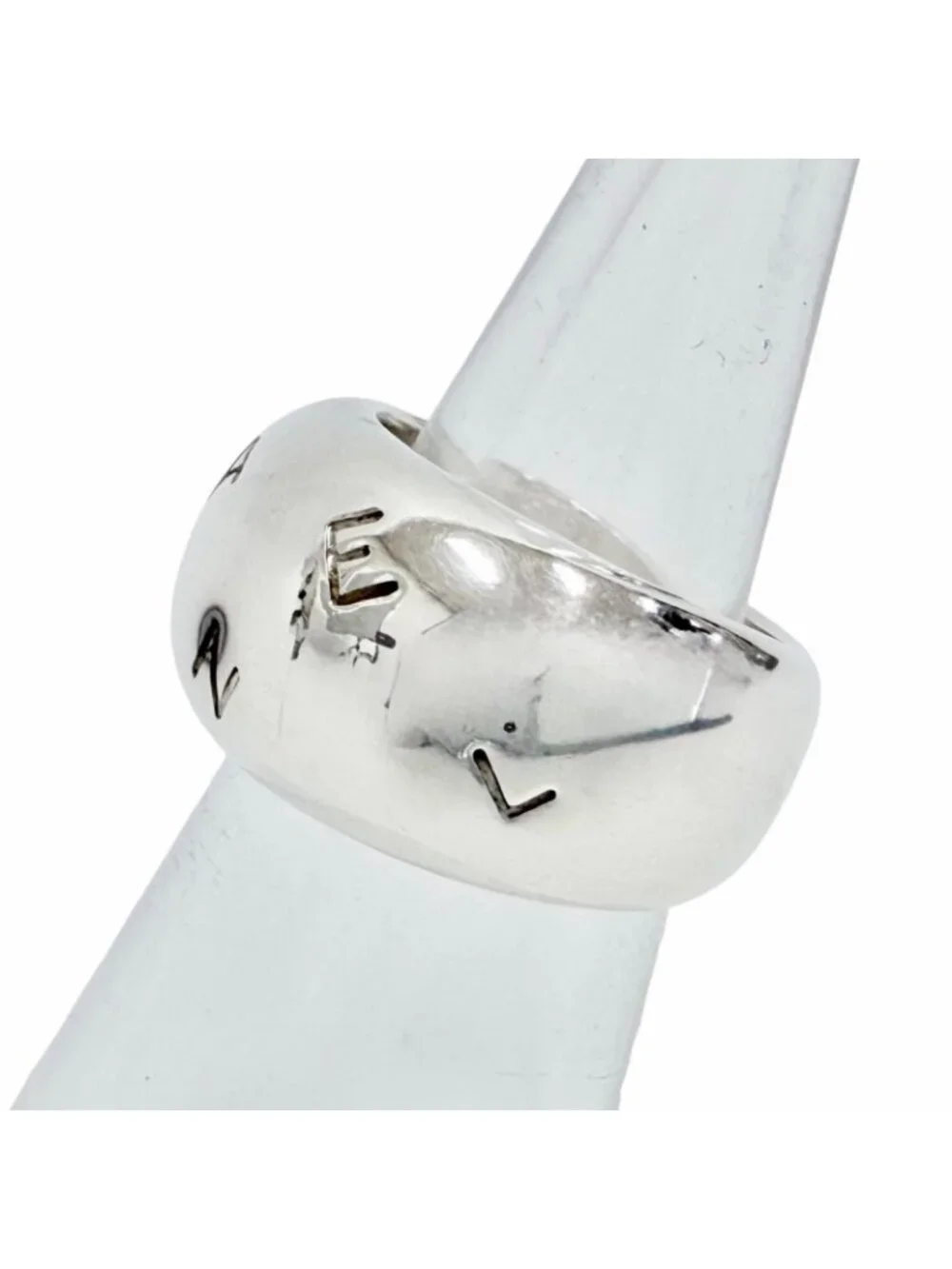 Chanel 925 Log Ring Silver Recommended